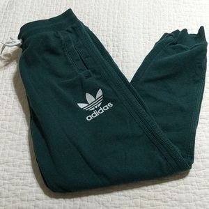 Adidas Originals 3-Stripe Pant in Hunter Green